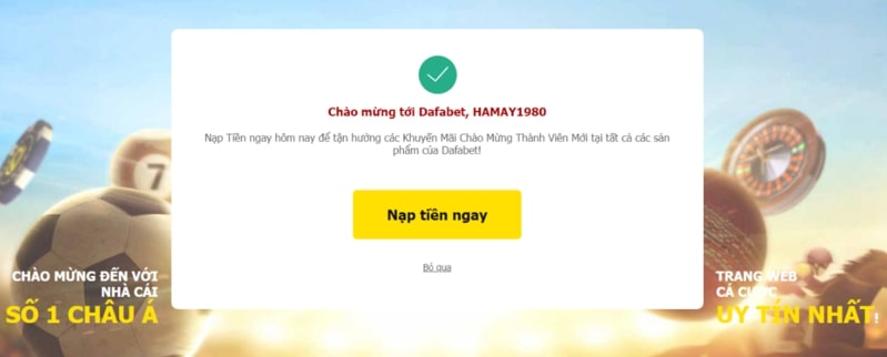 tôi nên làm gì nếu tài khoản Dafabet của tôi bị khóa